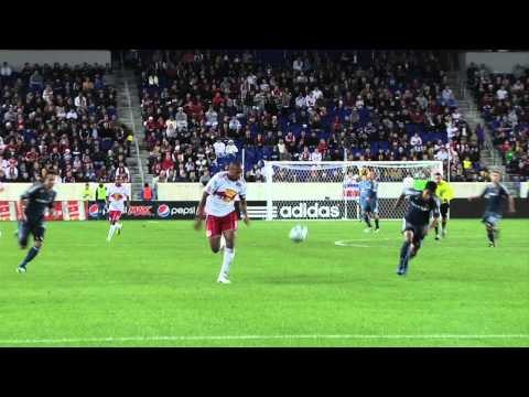 Thierry Henry Scores vs. LA Galaxy from Rafa Marquez assist