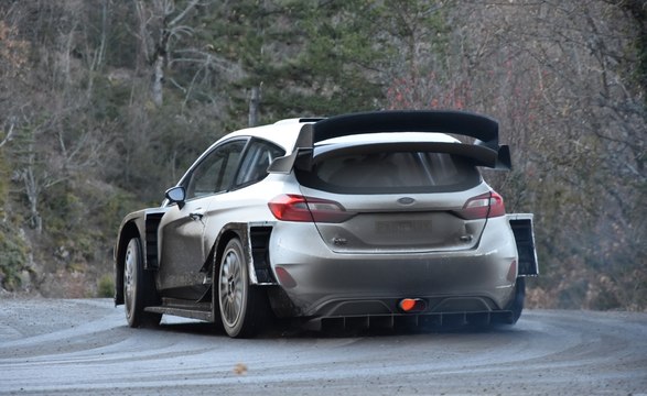 Rallye Monte Carlo 2017 Test Sébastien Ogier