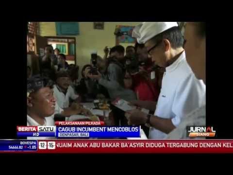Cagub Incumbent Pilgub Bali Gunakan Hak Suaranya
