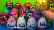 1 of 20 Kinder Surprise and Surprise eggs (SpongeBob Cars Hello Kitty) CHUPA CHUPS!