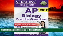 BEST PDF  Sterling AP Biology Practice Questions: High Yield AP Biology Questions READ ONLINE