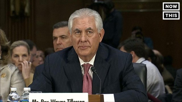 Marco Rubio Grills Trump's Sec. of State Pick Rex Tillerson