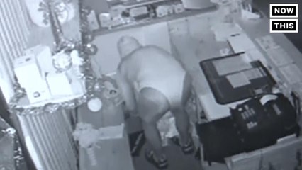 Man Breaks into Dance Store Wearing Leotard