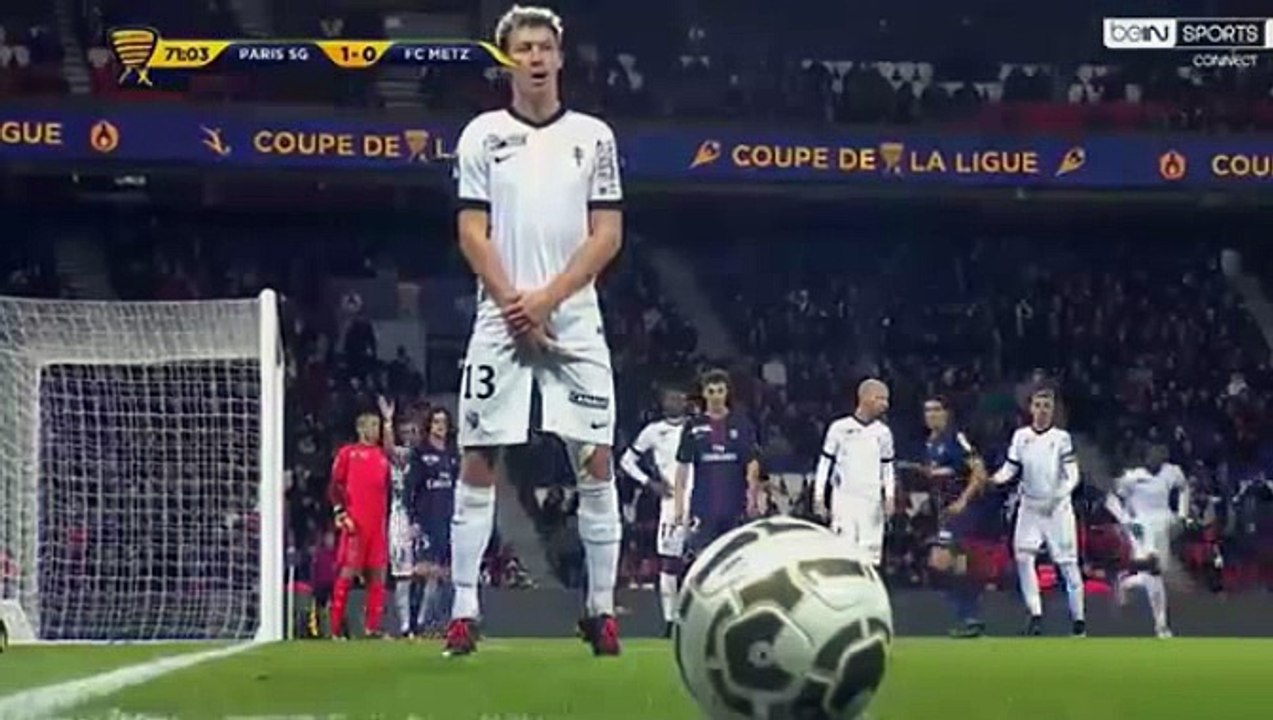 Thiago Silva GOAL HD - Paris SG 2 - 0	 Metz 11.01.2017
