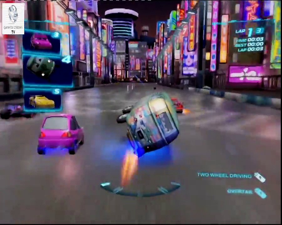 Cars 2 Game - Fillmore - Ginza Sprint - Disney Car Games