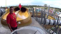Scary Monster Water Slide at Cartoon Network Amazone Waterpark