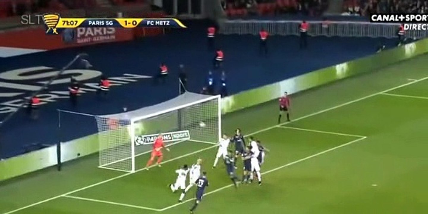 Thiago Silva Second GOAL HD - Paris SG	2-0	Metz 11.01.2017