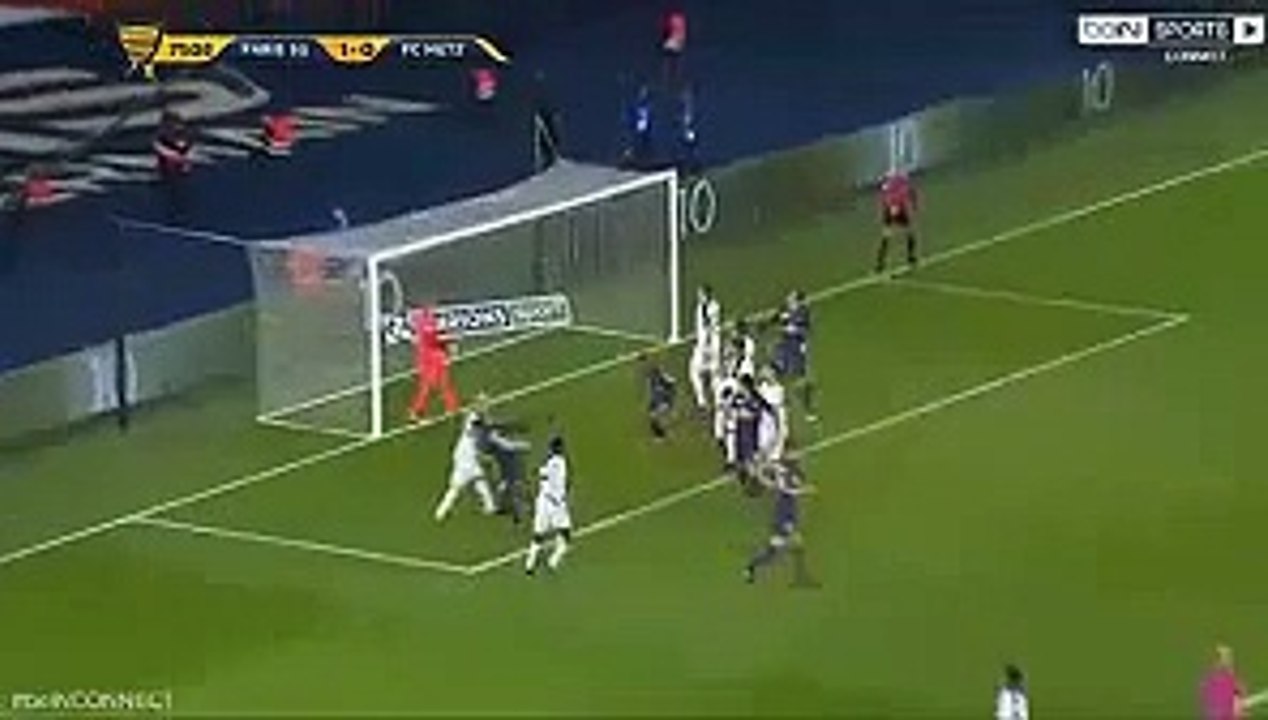 Thiago Silva Second Goal vs Metz (2-0)