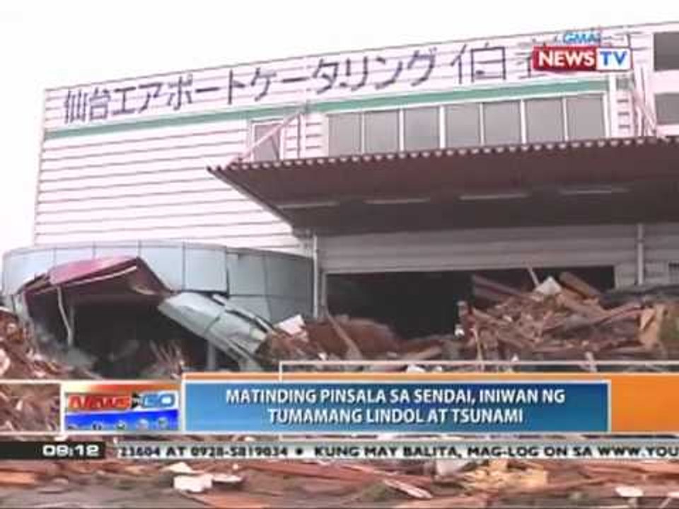 News to Go - Chino Gaston reports on devastation in Sendai 3/16/11