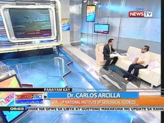News to Go - Howie Severino interviews geologist Dr. Carlo Arcilla on Japan's nuclear crisis 3/16/11
