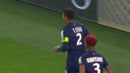 Coupe de la Ligue - 1/4ème de finale - PSG/Metz: l'ouverture du score de T.Silva