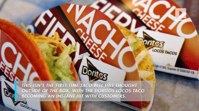 Taco Bell made their new chalupa shell out of fried chicken