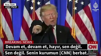 Trump CNN'i yerin dibine batırdı: Uydurma habersiniz