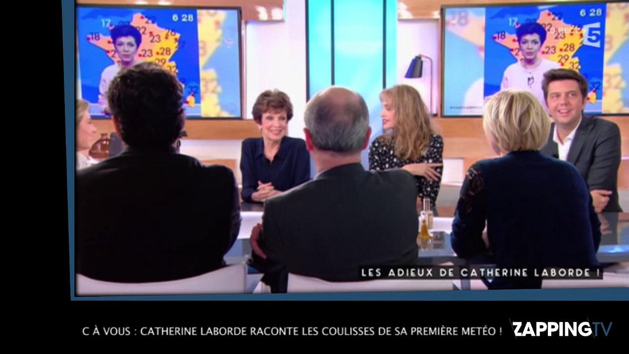 C à vous : Catherine Laborde raconte les coulisses de sa première météo !