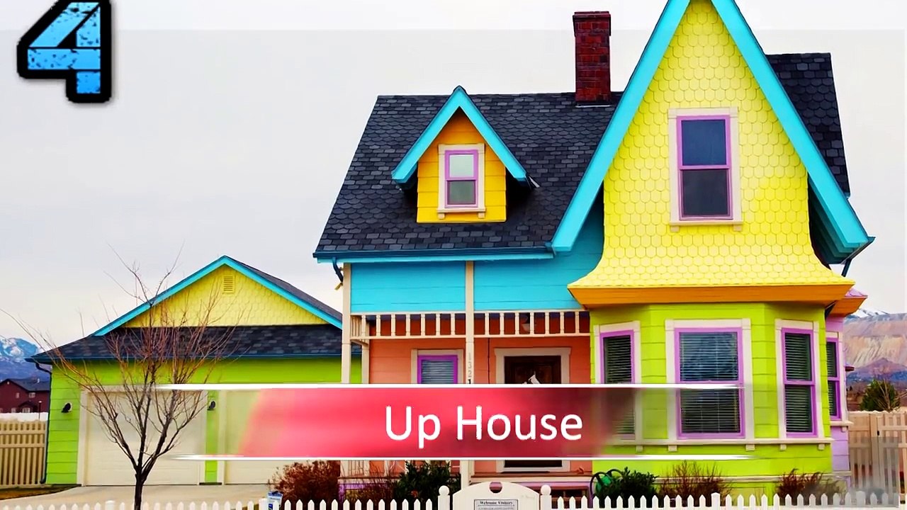 Top 5 Real Life Cartoon Houses