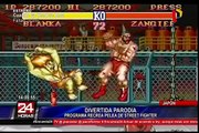 Programa japonés recrea juego de “Street Fighter II”