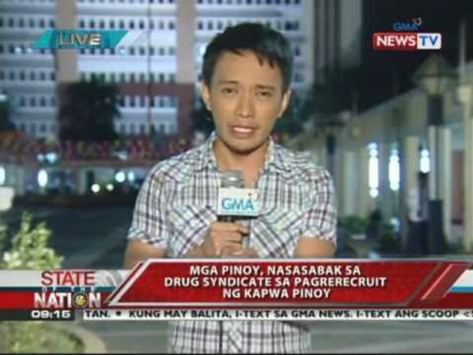 SONA - How will gov't solve problem with drug mules? 03/31/11
