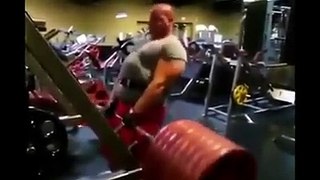 His muscles did not mind FAIL
