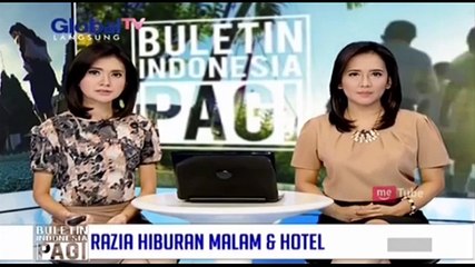 Razia Hiburan Malam dan Hotel di Jambi
