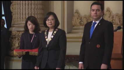 Taiwán y Guatemala potenciarán sus lazos con una "diplomacia de paso firme"
