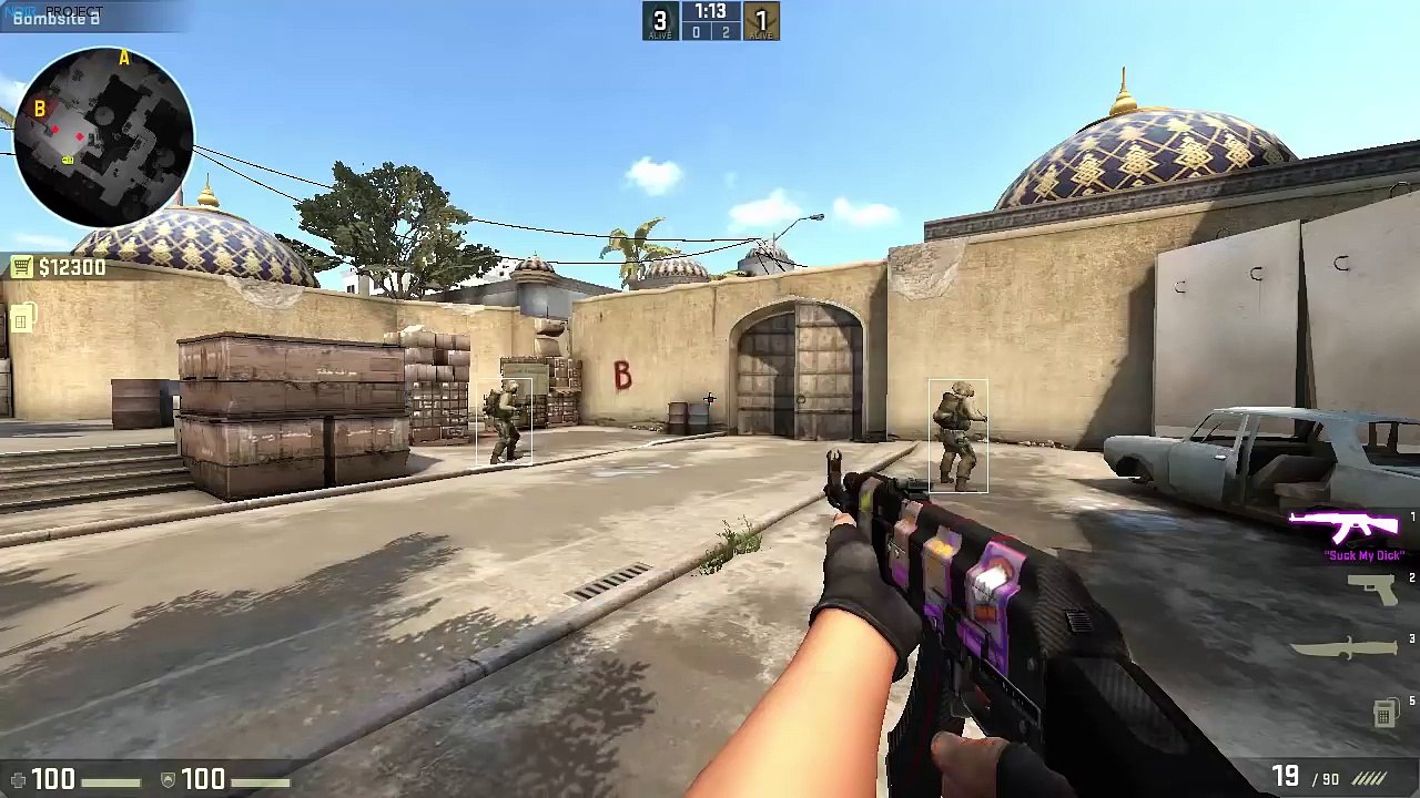 CS-GO Open Source Internal Cheat Client Noir!