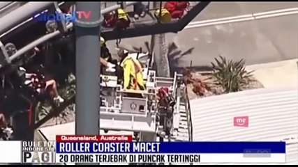 Roller Coaster Macet, 20 Orang Terjebak