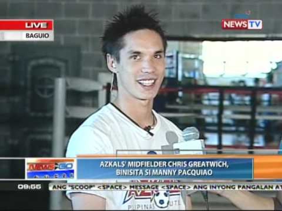 News to Go - Mark Zambrano reports on Pacquiao's Baguio training 3/30/11