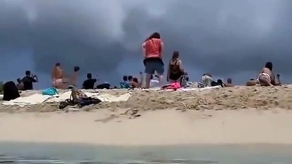 Прикол на пляже