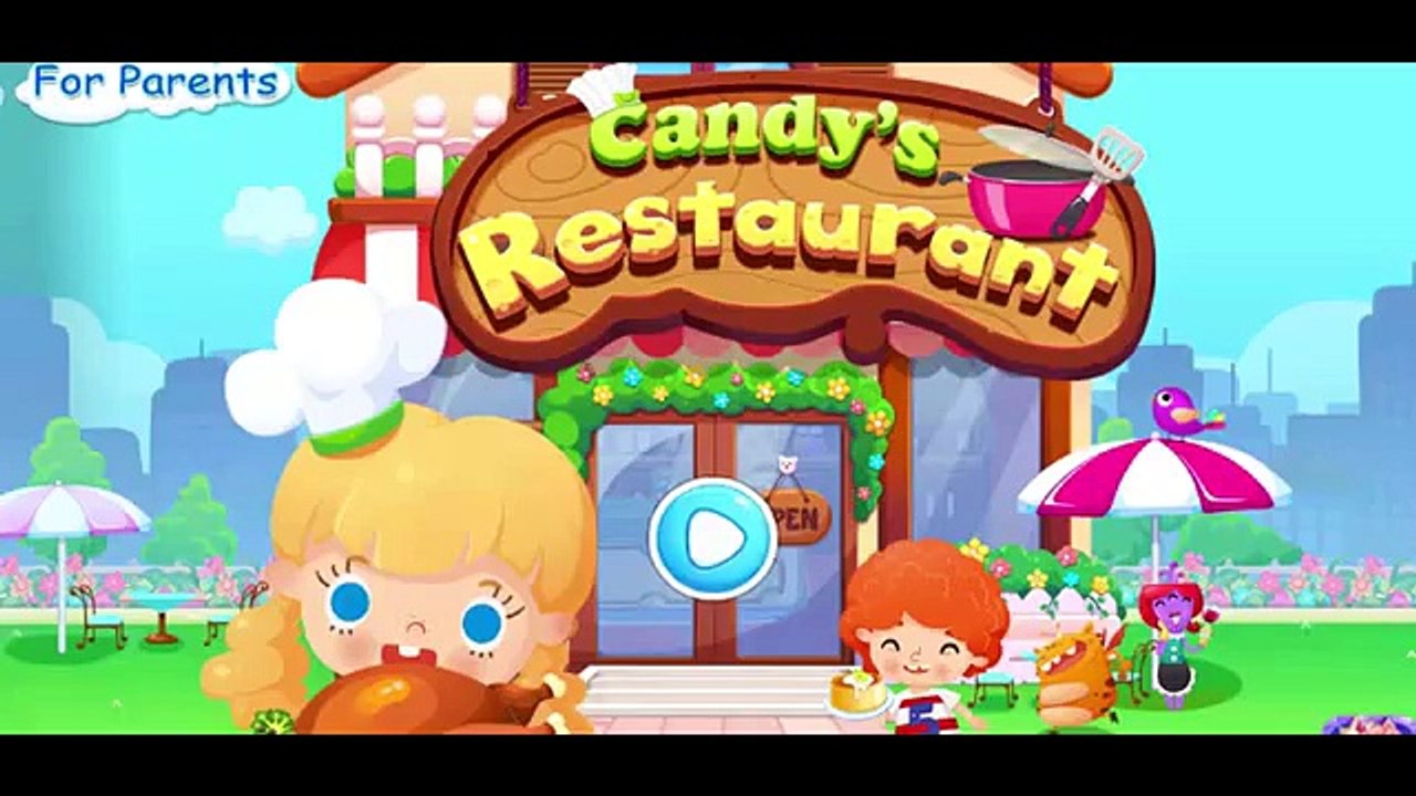 Candys Restaurant Videos games for Kids Girls Baby Android İOS