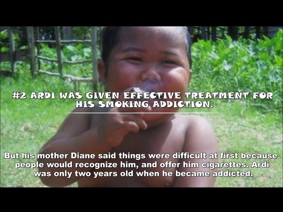 Do you remember Ardi who used to smoke 40 cigarettes a day_ see what he looks like at age 8