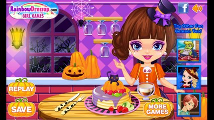 Halloween Times - Barbie Halloween Cake - Halloween Spooky Pancakes - Halloween Games