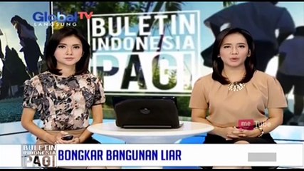 Pembongkaran Bangunan Liar di Tanah Abang