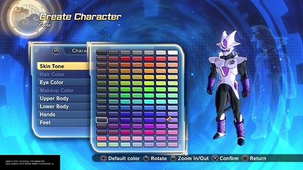 Dragon ball xenoverse 2 my character frieze race