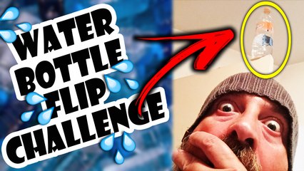 WATER BOTTLE FLIP CHALLENGE