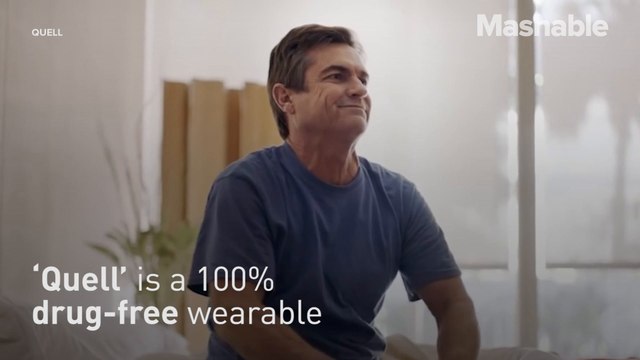 This band helps relieve pain, no drugs required