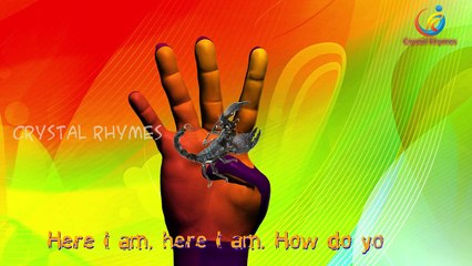 Scorpion (Animal) 3d Animated Finger Family Nursery Children rhymes