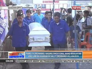 News to Go - Ordinario family receives remains of Sally Ordinario-Villanueva 4/7/11