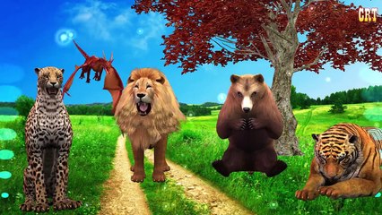 Crazy Gorilla Finger Family Nursery Rhymes | Cartoon Kids For English Song