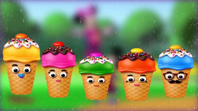 Mickey Mouse Ice Cream Nursery Rhyme Songs for Children Finger Family Mickey