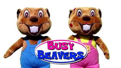 Busy Beavers From Amazon | Buy Billy & Betty Beaver Plush Toy Animals, Kids Stuffed Toys