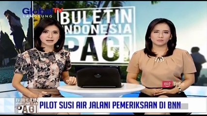 Dua Pilot Susi Air Jalani Pemeriksaan di BNN