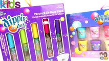 Kidschanel - DIPPIN' DOTS Ice Cream Lip Balm, Lip Gloss Beauty Set with Playdoh Toy Surprise  TUYC