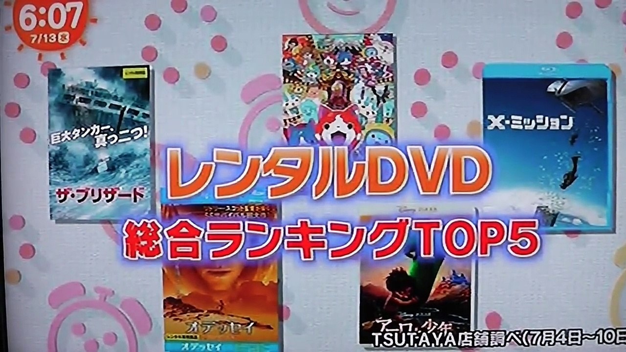 レンタルDVD総合ランキングTOP５：特集は怪獣ゴジラDVD復活❗️-grKULx4eT8M