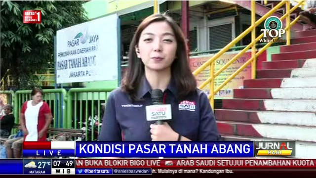 Lahan Parkir Terbatas, Pasar Tanah Abang Blok G Sepi Pembeli
