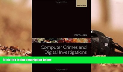 PDF [FREE] DOWNLOAD  Computer Crimes and Digital Investigations [DOWNLOAD] ONLINE