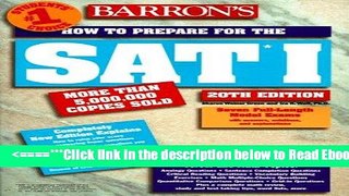 [PDF] Barron s Sat I How to Prepare for the Sat I (Barron s How to Prepare for  the Sat I (Book