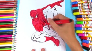 Beautiful Spiderman Landscape By Spiderman Coloring Pages, Spiderman Coloring Sheets