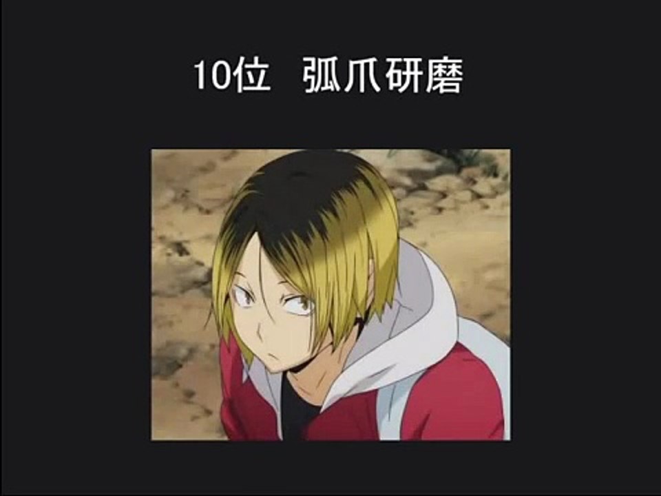 ハイキュー!! キャラクター人気投票ランキング-4vsnKqg67rQ