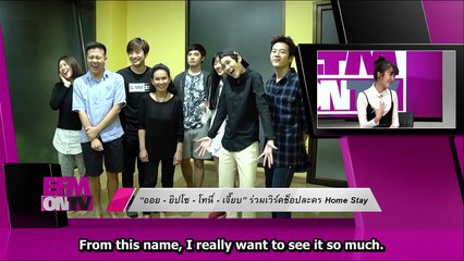 [EngSub] Interview Doctor Jeab 's New Thai Drama " HomeStay"
