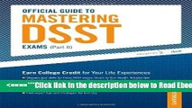 [PDF] Official Guide to Mastering DSST Exams (vol II) (Peterson s Mastering Dsst Exams) Best